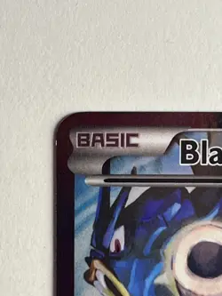 Pokemon TCG Blastoise EX XY122 Black Star Promo Full Art Holo - Image 3
