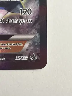 Pokemon TCG Blastoise EX XY122 Black Star Promo Full Art Holo - Image 5