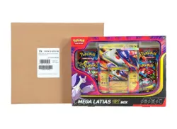 POKEMON MEGA LATIAS EX 6BOX CASE (2Destined Rivals/2Mega Evolution Boosters/box) - Image 1