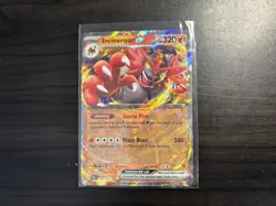 Incineroar EX 034/162 Ultra Rare Pokemon Temporal Forces NM - Image 1