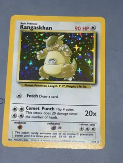 Pokemon Kangaskhan Jungle 05/64 Holo Rare 90 HP Basic 1999 Vintage TCG - Image 1