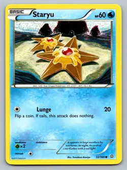 Pokemon TCG XY - Primal Clash Staryu 32/160 - Image 1