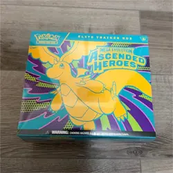 Pokemon Elite Trainer Box Mega Evolution Ascended Heroes Dragonite 2025 English - Image 1