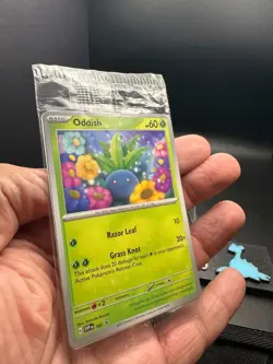 Pokemon TCG SEALED Promo Oddish #102 - SVP - Read Description - Image 3