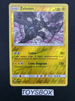 Carte Pokemon Zekrom Reverse 35/73 / Bloc SL Legendes Brillantes SL3.5 / NEUF FR - Image 2
