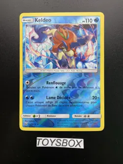 Carte Pokemon Keldeo Rare Reverse 26/73 / SL Legendes Brillantes SL3.5 / Exc FR - Image 2