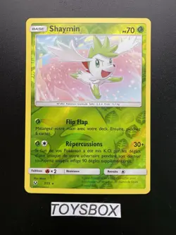 Carte Pokemon Shaymin Rare Reverse 7/73 / SL Legendes Brillantes SL3.5 / Exc FR - Image 2
