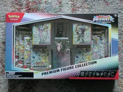 Pokemon TCG Prismatic Evolutions Premium Figure Collection Box New & Sealed - Image 1
