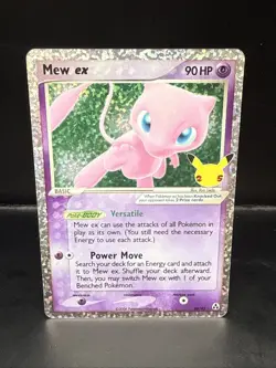 Pokemon Mew ex 88/92 Celebrations: Classic Collection Holo A - Image 1
