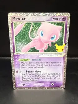 Pokemon Mew ex 88/92 Celebrations: Classic Collection Holo A - Image 2