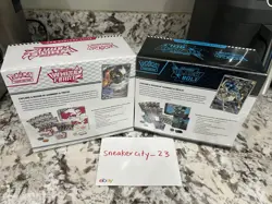 🔥 POKEMON WHITE FLARE & BLACK BOLT ELITE TRAINER BOX SET OF (2) ETB NEW SEALED - Image 2