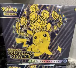 🔥 Pokemon Scarlet & Violet Surging Sparks ETB Elite Trainer Box New Sealed - Image 1