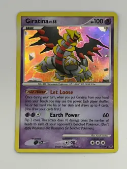Pokemon Tcg Giratina 9/127 - Platinum - English - Holo - Image 1