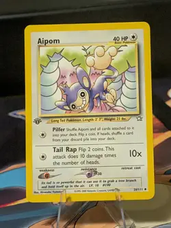Aipom [1st Edition] #26/111 Pokemon Neo Genesis - Image 1