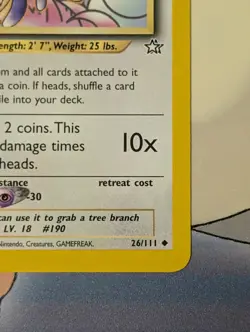 Aipom [1st Edition] #26/111 Pokemon Neo Genesis - Image 5