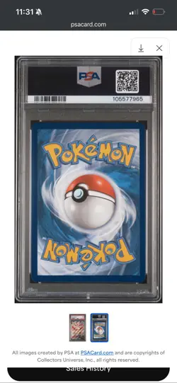 Pokemon TCG Prismatic Evolutions Espeon EX Sir 155/131 PSA 9 - Image 4