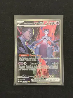 Pokemon Team Rocket's Mewtwo EX 231/182 Sv10: Destined Rivals Holo - Image 1