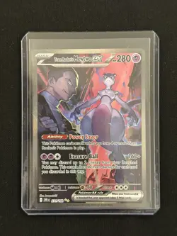 Pokemon Team Rocket's Mewtwo EX 231/182 Sv10: Destined Rivals Holo - Image 3