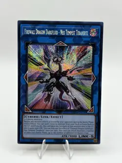 Yugioh Firewall Dragon Darkfluid - Neo Tempest Terahertz MP24-EN130 Secret NM - Image 1