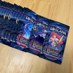 Disney LORCANA Ursula's Return Factory Sealed Booster Packs ( x24 ) - Image 4