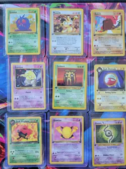 Pokemon Card lot - over 55 total - Topps, 1st Ed Vintage, Modern Full arts - Image 1