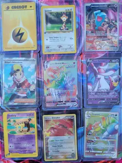 Pokemon Card lot - over 55 total - Topps, 1st Ed Vintage, Modern Full arts - Image 2