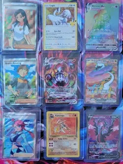 Pokemon Card lot - over 55 total - Topps, 1st Ed Vintage, Modern Full arts - Image 3