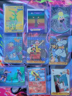 Pokemon Card lot - over 55 total - Topps, 1st Ed Vintage, Modern Full arts - Image 4
