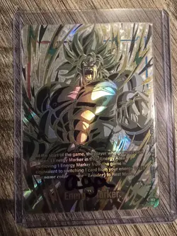Broly E-103 Energy Marker Card Dragon Ball Fusion World Championship 2025 Finals - Image 1