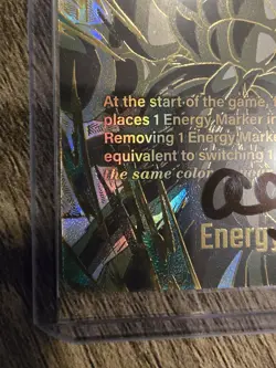Broly E-103 Energy Marker Card Dragon Ball Fusion World Championship 2025 Finals - Image 3