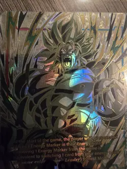 Broly E-103 Energy Marker Card Dragon Ball Fusion World Championship 2025 Finals - Image 4