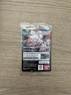 One Piece Monkey.D.Luffy US Voyage College Basketball Promo Card (SEALED) - Image 2