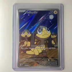 Pokemon Helioptile 143/132 Mega Evolution Holo Illustration Rare Art Card NM - Image 2