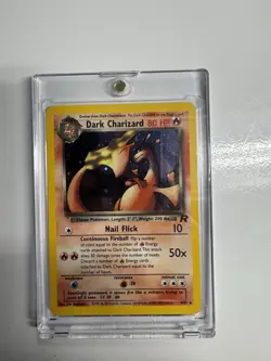 Pokemon Dark Charizard TCG 4/82Holo Rare Card - Image 1