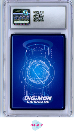 ANCIENTGREYMON GREAT LEGEND BT4-113 DIGIMON CARD GAME CGC 10 - Image 2