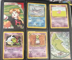 Pokemon TCG Lot Of 6 Vintage Cards From Various Sets NM/LP/MP - Image 1