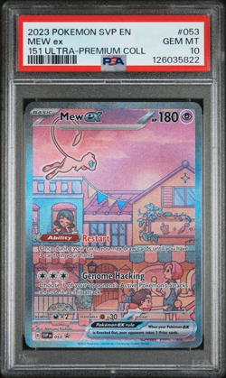 Mew ex 053 Sv: Scarlet & Violet Promo Cards Holo PSA 10 English! - Image 1