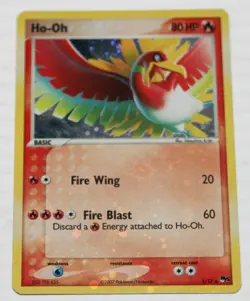 Pokemon: Ho-oh - 1/17 - Holo Rare Pokemon POP Series 5 Promos Foil Card 2007 - Image 1