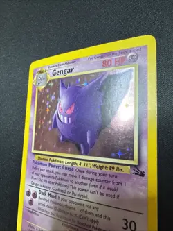Pokemon TCG Gengar Fossil Holo Card 5/62 MP - Image 3