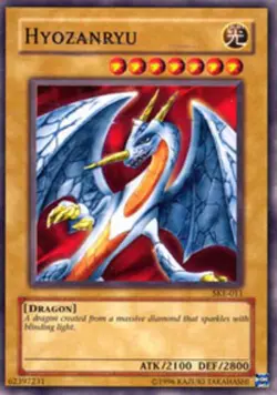 Hyozanryu - SKE-011 - Common - 1st Edition NM Yugioh Starter Deck Cards - Image 1