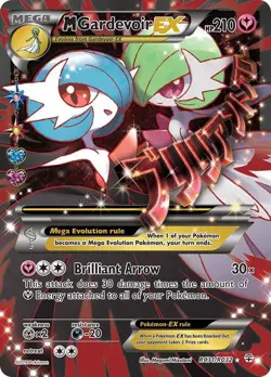 Pokemon M Gardevoir EX Full Art Ultra Rare Holo Card Generations RC31-32 - Image 1
