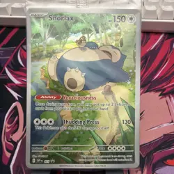 Sealed Snorlax - Holo Promo SV: Scarlet & Violet Promo Cards 051 NM - Image 1