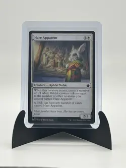 Hare Apparent Foundations Regular Card #15 Magic: The Gathering NM - Image 1
