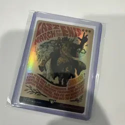 Last March of the Ents 0739 Foil MTG LTR NM Pack Fresh Poster Card - Image 1