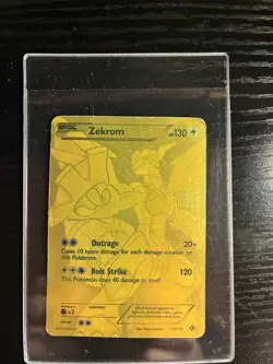 Zekrom 115/113 Legendary Treasures Secret Rare Full Art Holo Pokemon Card - Image 1