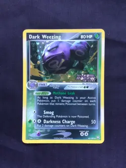 Pokemon Cards: EX Team Rocket Returns Reverse Holo: Dark Weezing 42/109 - Image 1