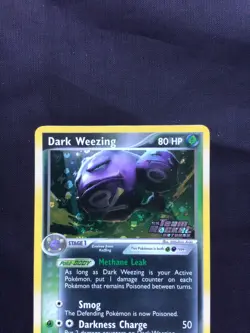 Pokemon Cards: EX Team Rocket Returns Reverse Holo: Dark Weezing 42/109 - Image 2