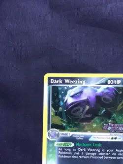 Pokemon Cards: EX Team Rocket Returns Reverse Holo: Dark Weezing 42/109 - Image 3