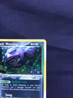 Pokemon Cards: EX Team Rocket Returns Reverse Holo: Dark Weezing 42/109 - Image 4