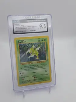 Pokemon TCG: Scyther 006/034 CGC 9.5 Mint Venusaur & Lugia Deck Holo Card - Image 1
